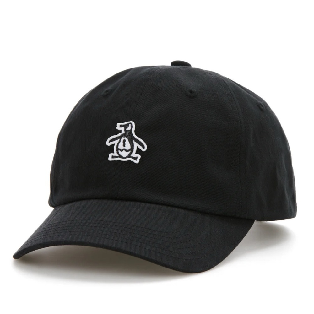 Original Penguin NWT Classic Black Cotton Core Cap Hat